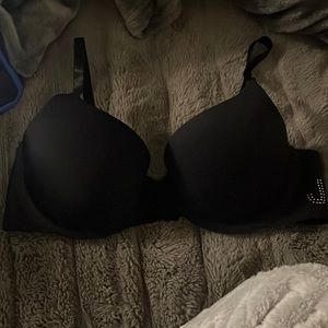 Black push-up gem juicy couture bra